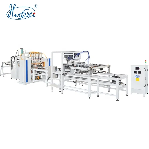 HWASHI automatic wire mesh welding machine,birdcage/chicken coop/duck cage/rabbit hutch welding machine