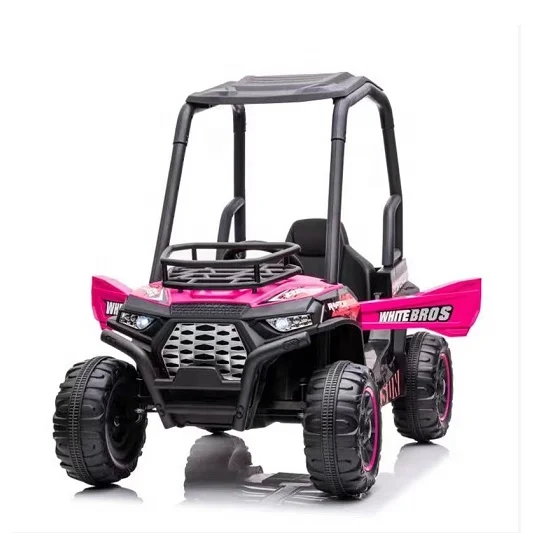 2022 Newest Kids Electric Car Children Ride on Car  pink  Electric Toy Car 12V