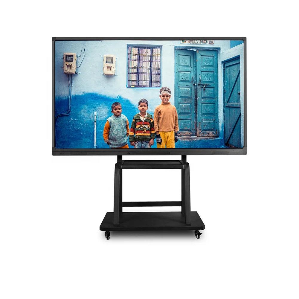 cheap android 65 inch smart touch screen optical interactive whiteboard