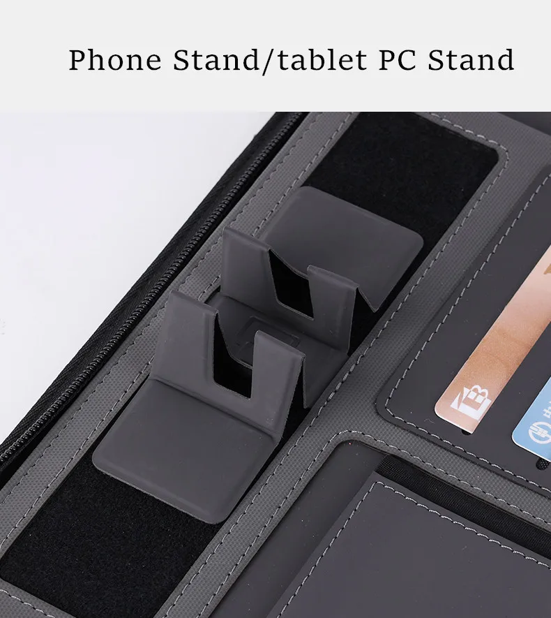  2021 новый стиль ручка padfolio файл папка Беспроводная зарядка внешний аккумулятор для a4 молнии pad