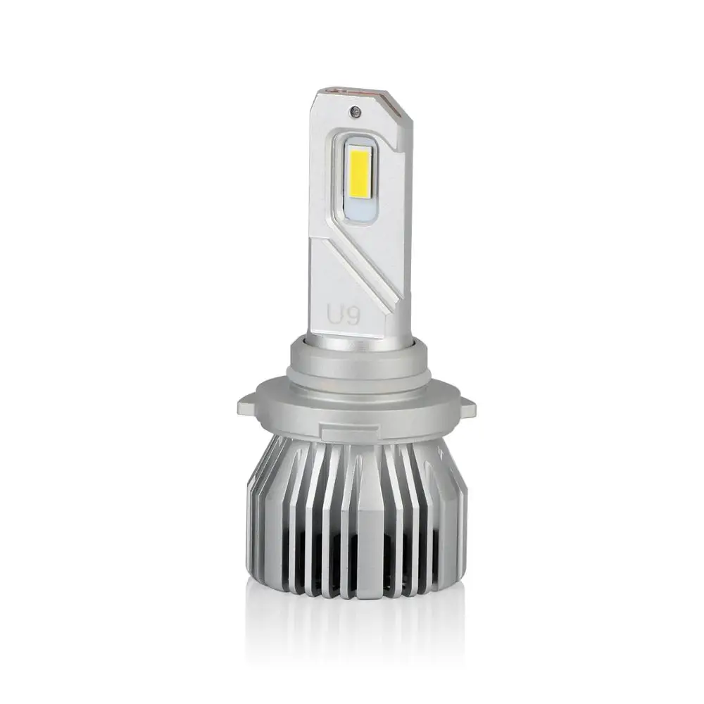 2019 new arrivals lighting 12v led light socket 5000 lm headlight bulb h4 U9 led headlight h4 1 set