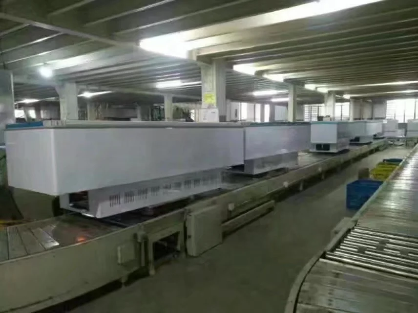 
Cheap Price Made in china sliding door Economic Supermarket Island Freezing Showcase 