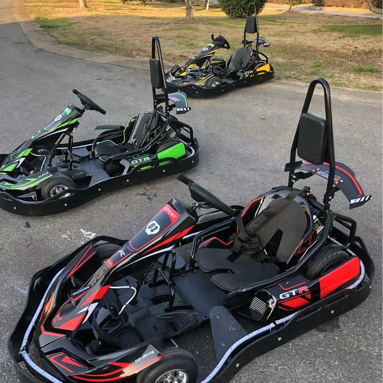 China factory outdoor sports playground Remote Control Rapid Charge Electric Go Karts with great design