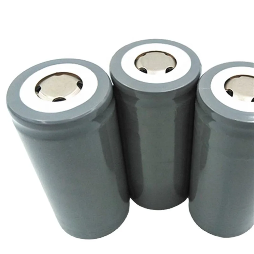 Soslli 3.2V Rechargeable 6000mAh 32650 32700 Battery Cell with LED Light for Home Solar Light Storage Forklift Submarines