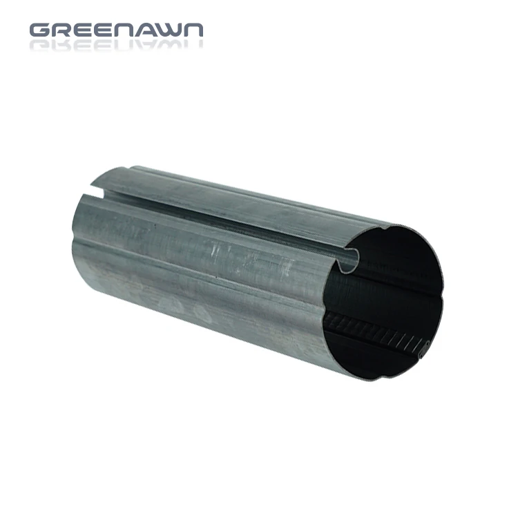 Window Metal Awning Parts 70mm 80mm Roller Tube Galvanized Tube