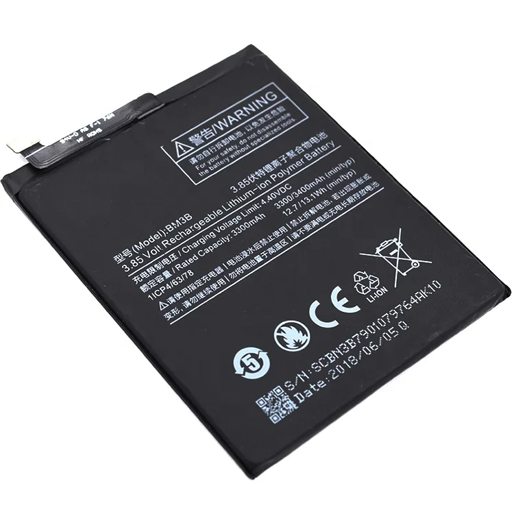 
High quality battery manufacturer mobile phone rechargeable battery for MIX2 MIX 2 BM3B 