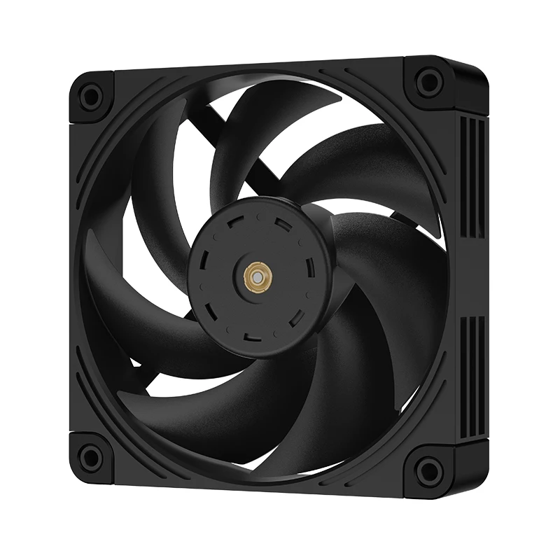 Silent Dual Ball Bearing PC Tower Fan COOLSERVER Brushless Radial CPU Water Cooling Radiator 3Pin Power Interface Plastic
