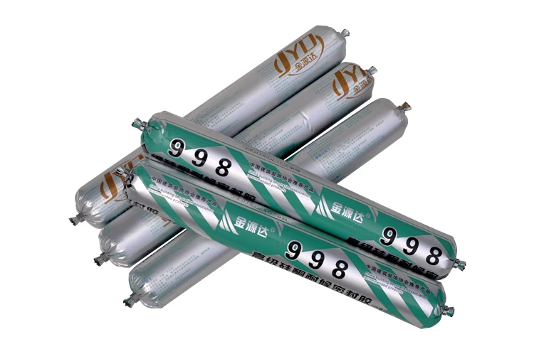 
high performance 998 Neutral curing Silicone Sealant for glass and aluminum structural glazing 
