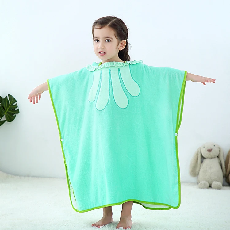 
The Latest Baby Bath Towel Blue Jellyfish Baby Hooded Bath Towel 