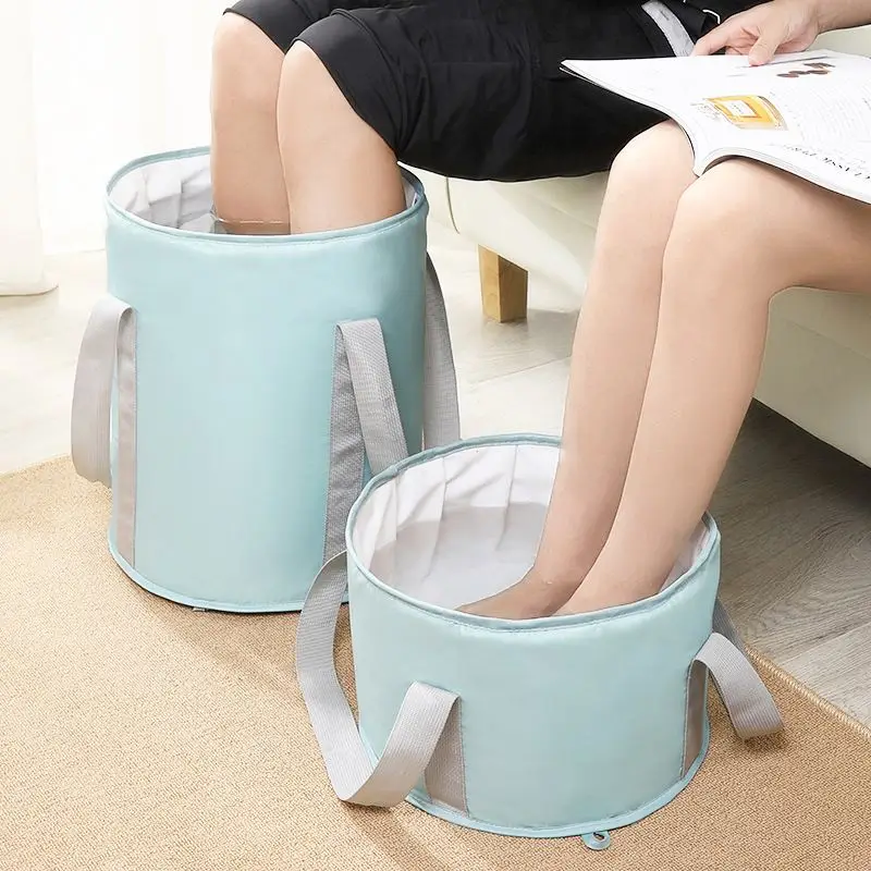 Large Foldable Feet Soaking Portable Travel Foot Bath Basin Tub Collapsible Folding Water Bucket
