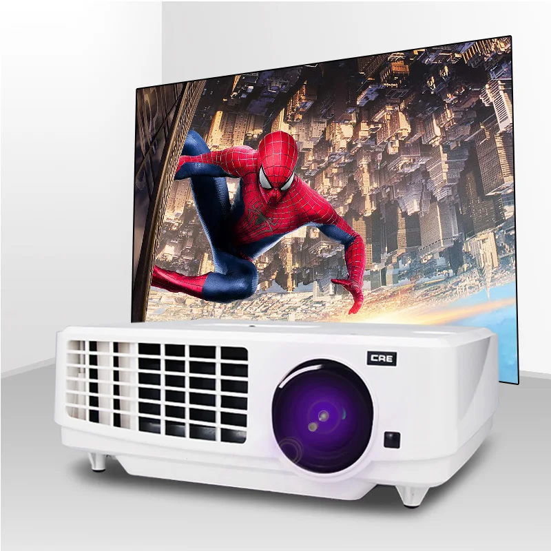 windows 10 system 3led 3lcd support 1080p education video outdoor projector