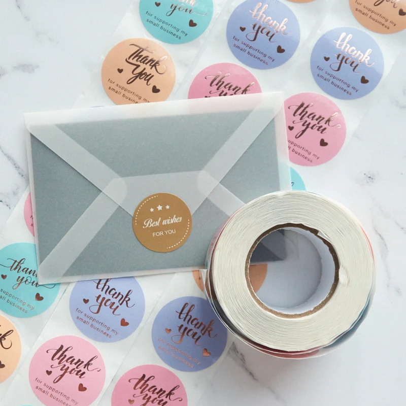 customized printing with logo business card thank you order card for clothing shipping