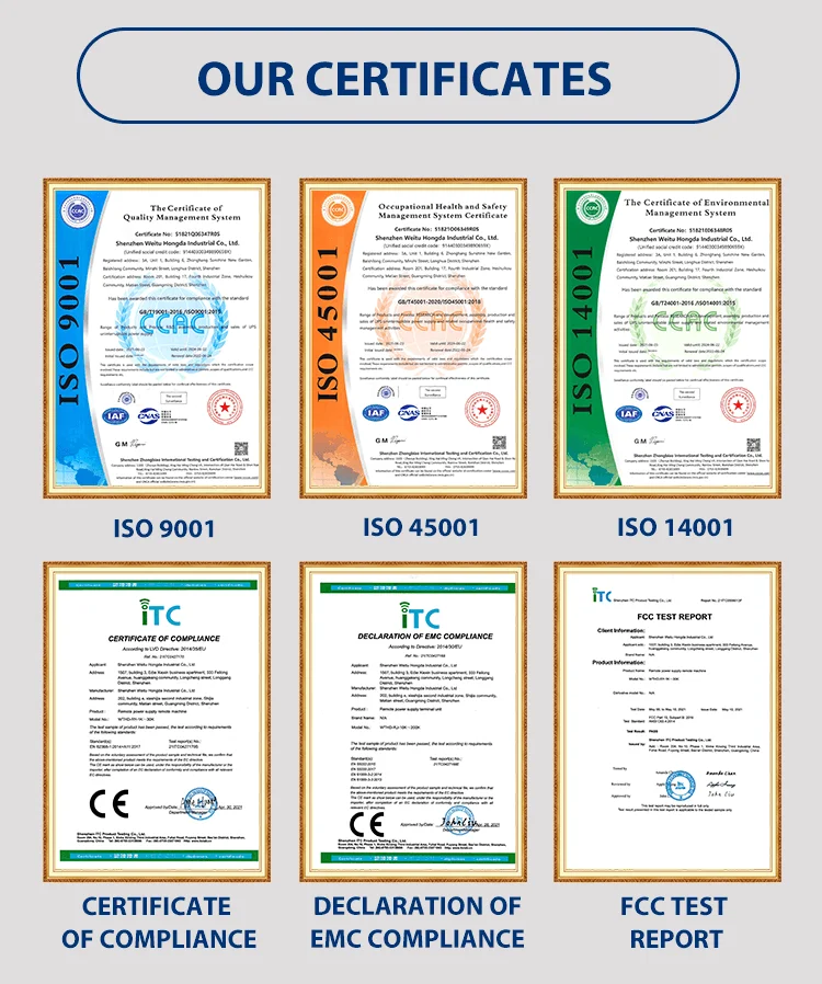 380V Input and Output Voltage Industrial Uninterruptible Power Supply UPS 3/3 Phase Sine Wave UPS Power Supplier