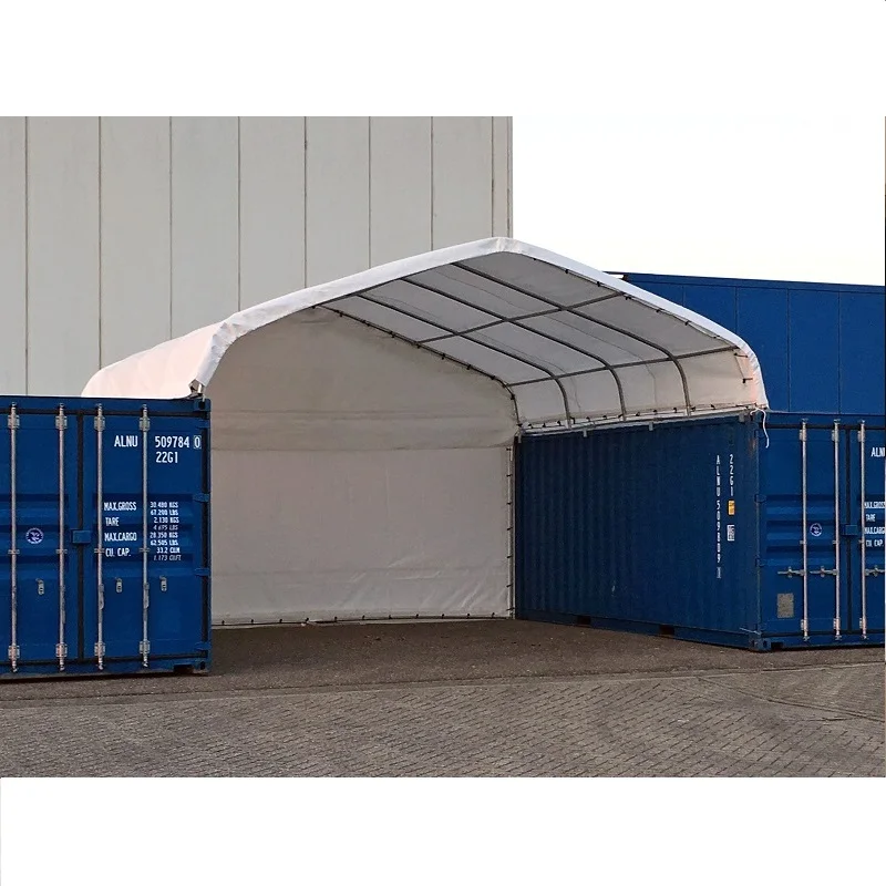 Gs 20' to 50' Wide PVC Container Shelter Tent C2020 2620c C3340 Steel Frame