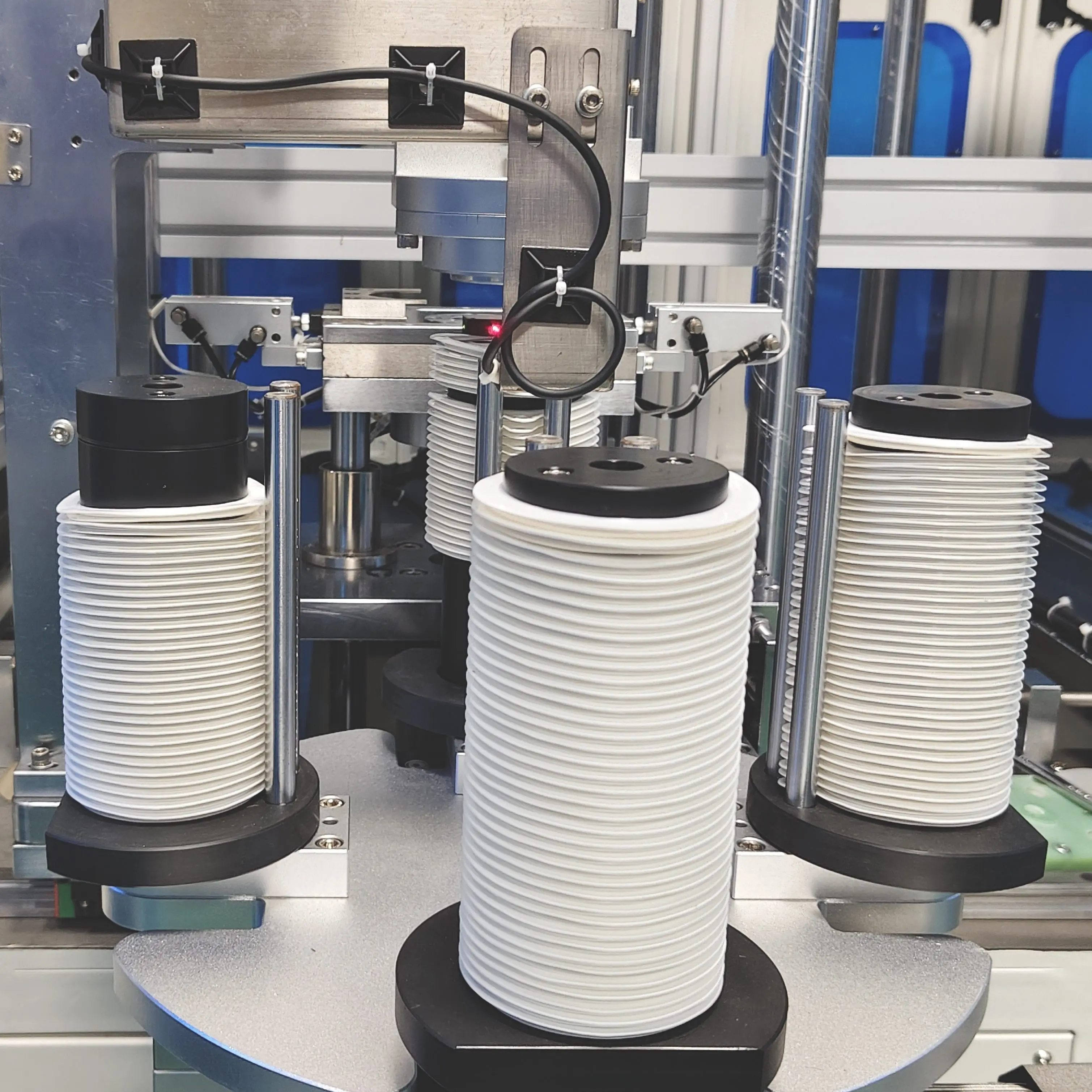 2024 BM-13ZKD-1B One-piece two-piece ostomy bag making machine automatic welding and punching with charcoal strips