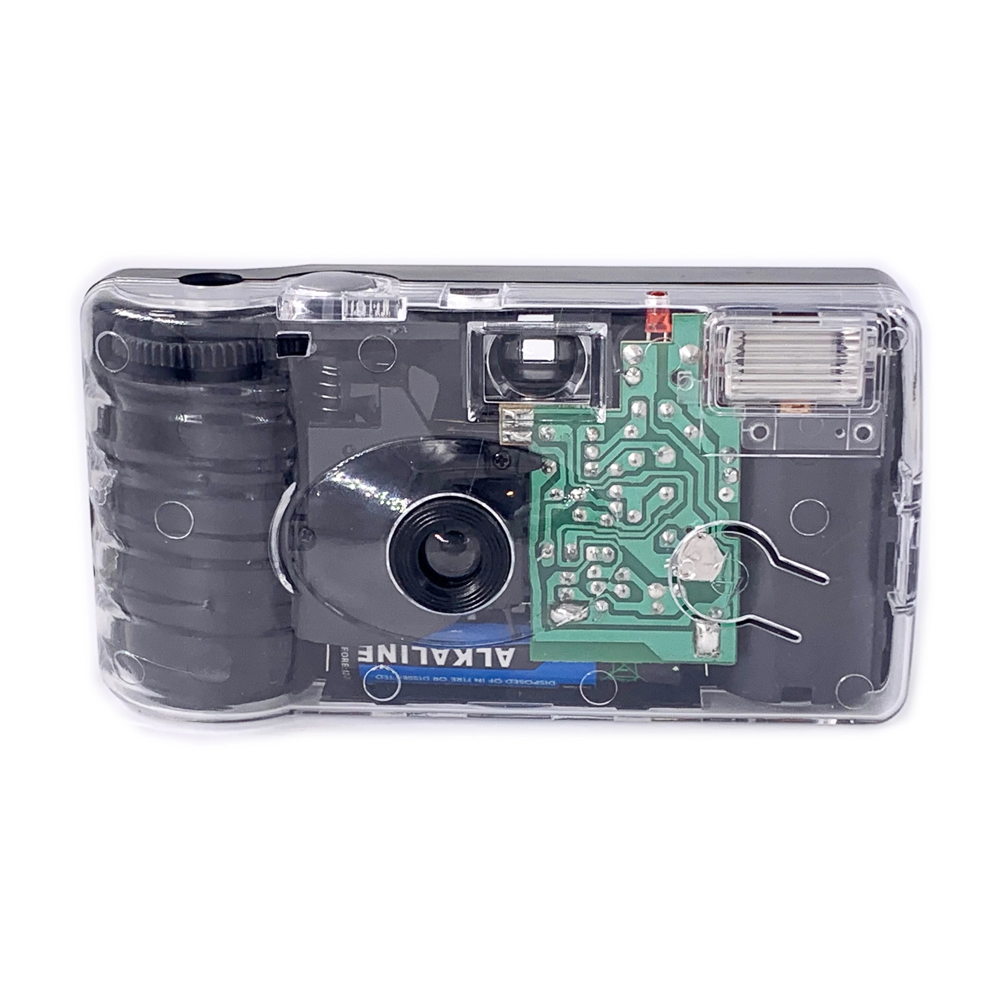 Transparent Clear Plastic Cover Disposable Film Camera with Flash 35mm Film Kodak Color ISO200/ISO400