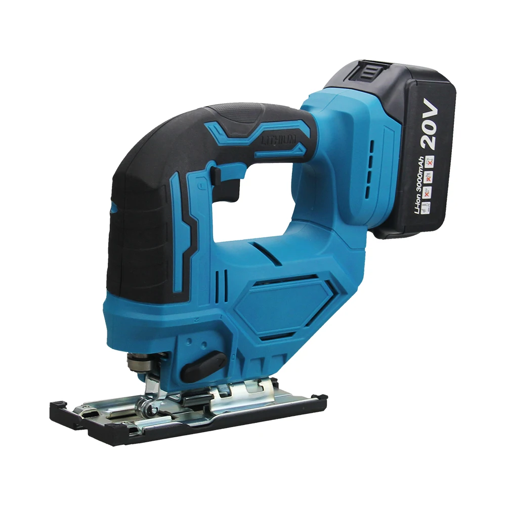 20 В литиевая аккумуляторная беспроводная лобзик 65 мм Беспроводная электрическая джиг-пила деревообрабатывающий электроинструмент для M-akita 18 батарея