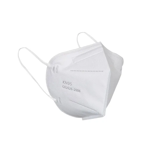 Disposable High Quality 5 Layer Flat-Fold Anti-dust Kn95 Mask