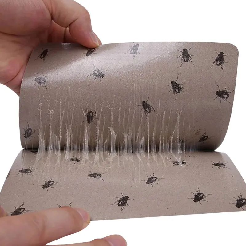 Strong Sticky Fly Boards Fly Stickers Mosquito Paper Pest Control