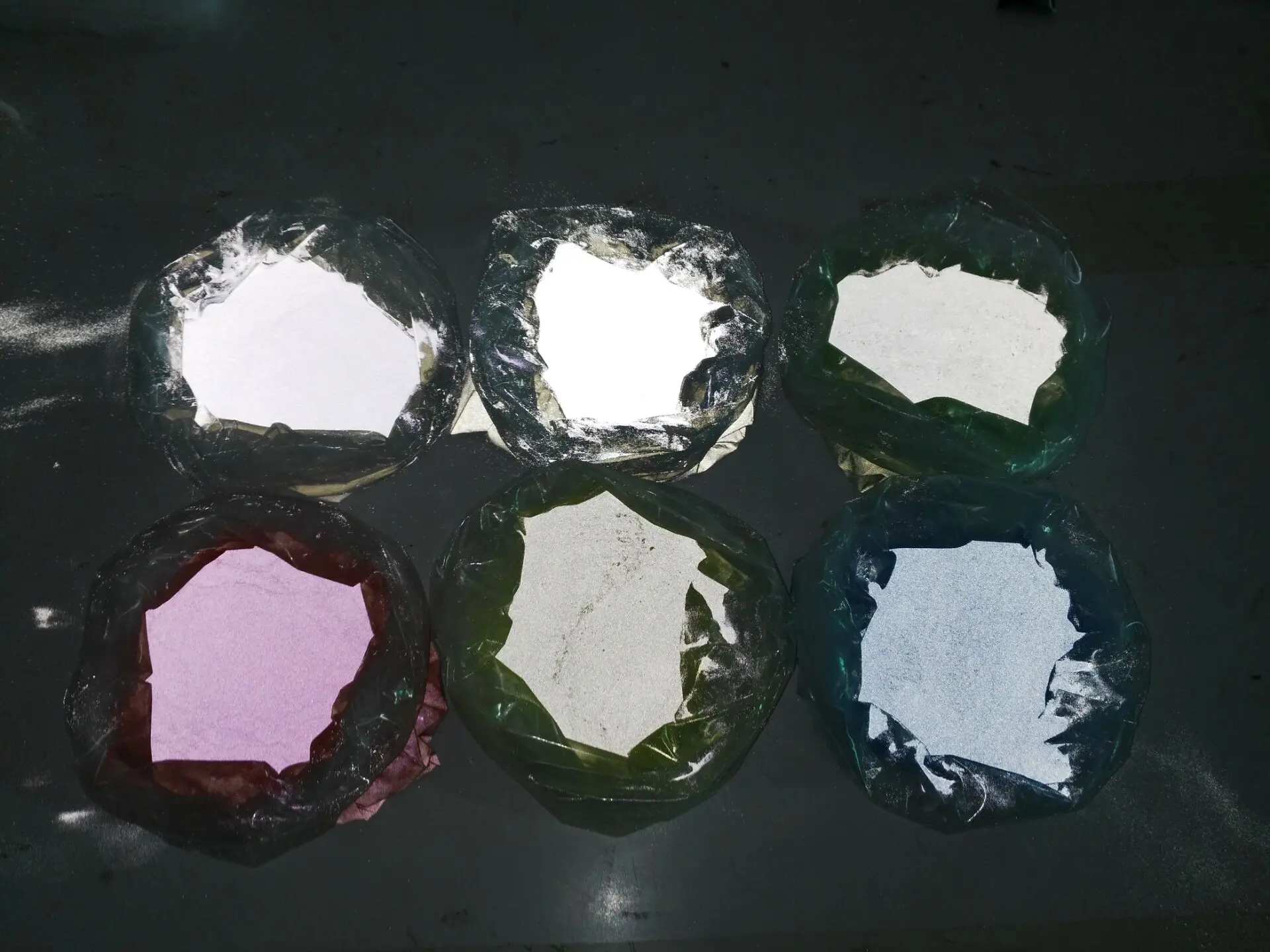 microsphere high retro reflective glass bead aluminum 98% powder pigment material for grey screen print paste ink black logo