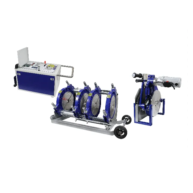 HDC315-A8 Type of hydraulic power HDPE termofusion butt fusion welding machine from China supplier