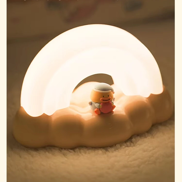 ICARER FAMILY New Year Gift USB Table Lamp Smart Touch Sensor Decoration Lights Bedroom Led Children Night Light