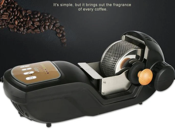 230V Electric Coffee Roaster home hot air coffee bean roasting machine 200g 8-10mins roasting time