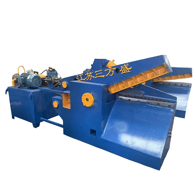
Q43 63 Hydraulic Scrap Steel Iron Alligator Waste Metal Shearing Machine 