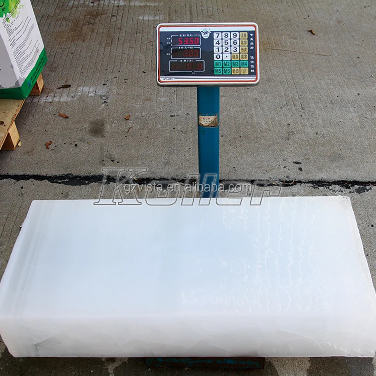 Top Quality Direct Cooling Ice Block Machine Producing Edible Blockk Ice 5000KG/day (DK50)