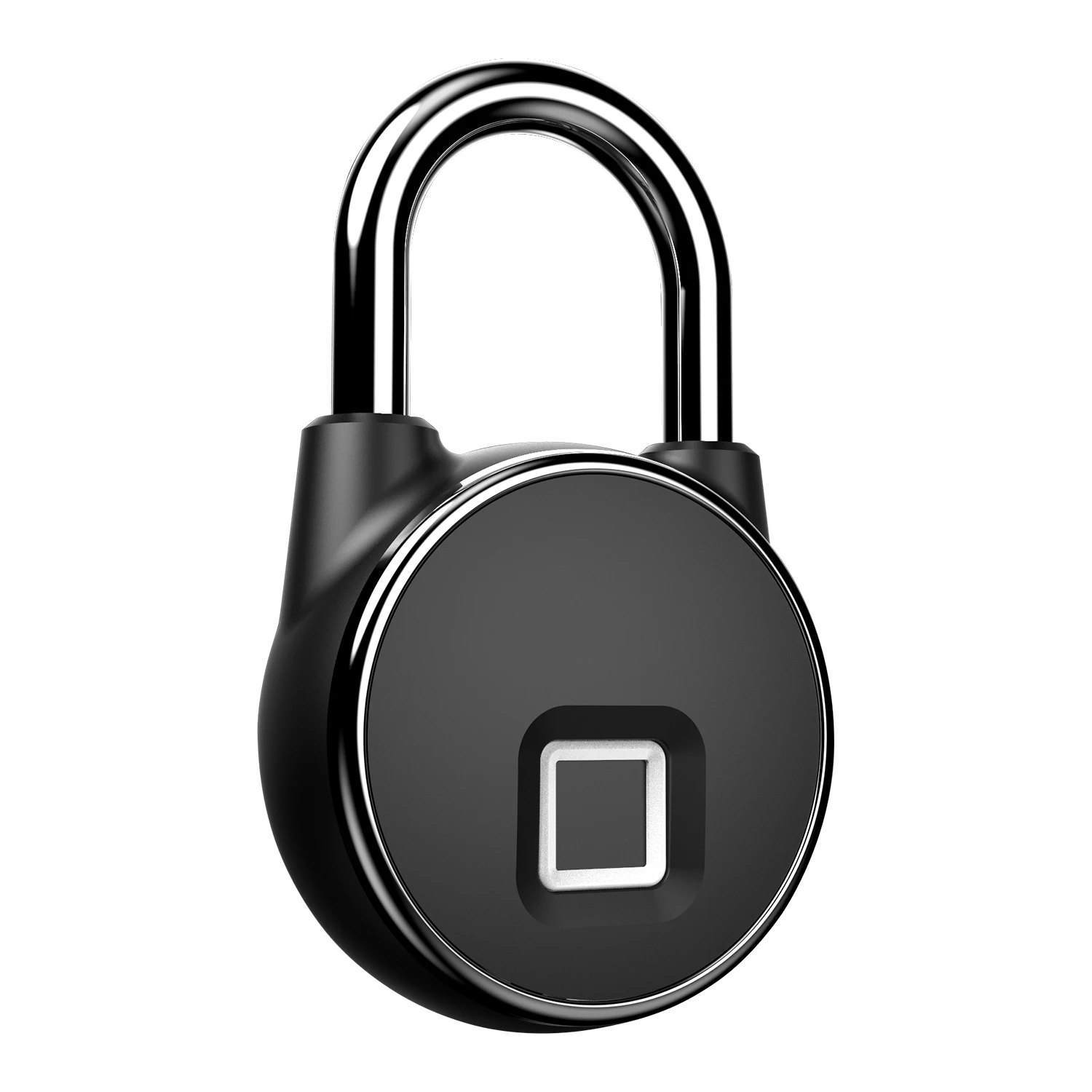 Hot selling  mini waterproof fingerprint padlock with Tuya APP unlock for file cabinet and luggage etc