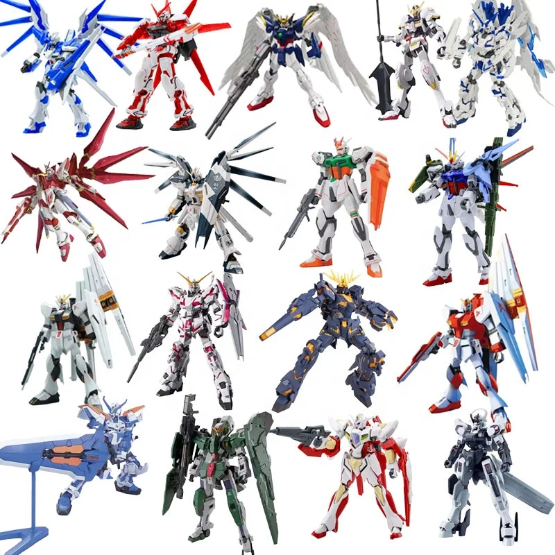 Factory direct sales HG 1/144 Unicorn Destruction Mode model assembled toy figure wholesale customization