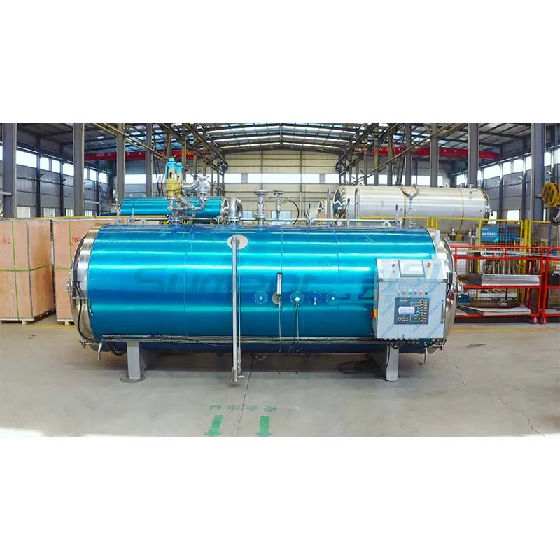 SUMPOT industrial horizontal autoclave for mushroom cultivation