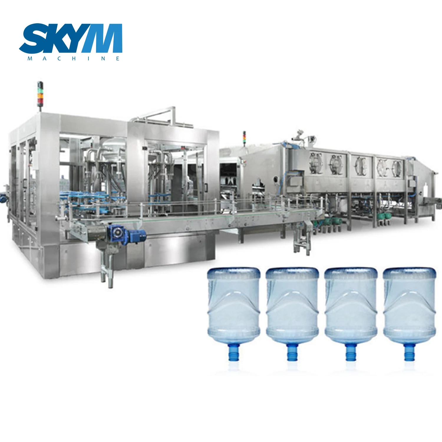 Automatic 20 Liter 3 4 5 Gallon Mineral Water Production Line Plant Price / 18.9L Bottle Barrel Filling Machine