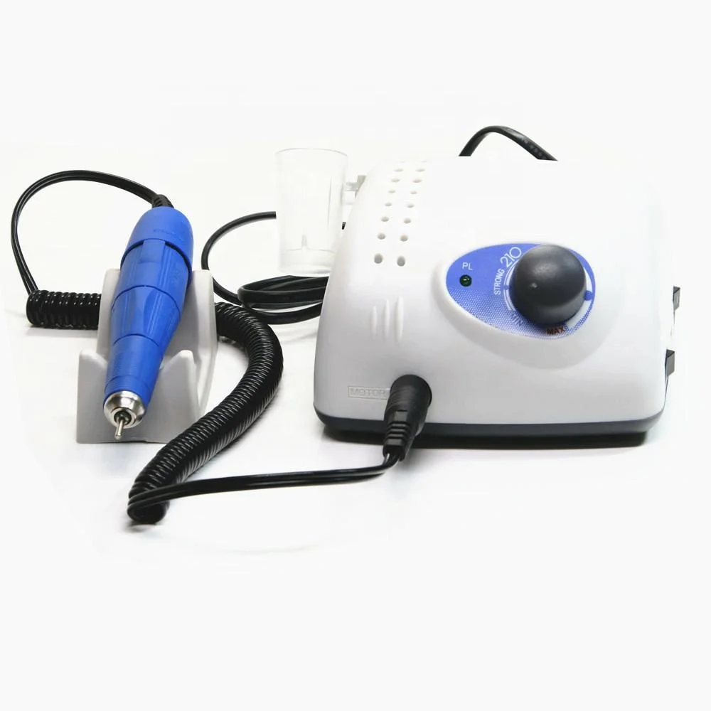 Iksbeauty Professional Electric File Drill 35000RPM Strong Nails Art Tool Handpiece Nail File Equipment Stainless Steel 65W