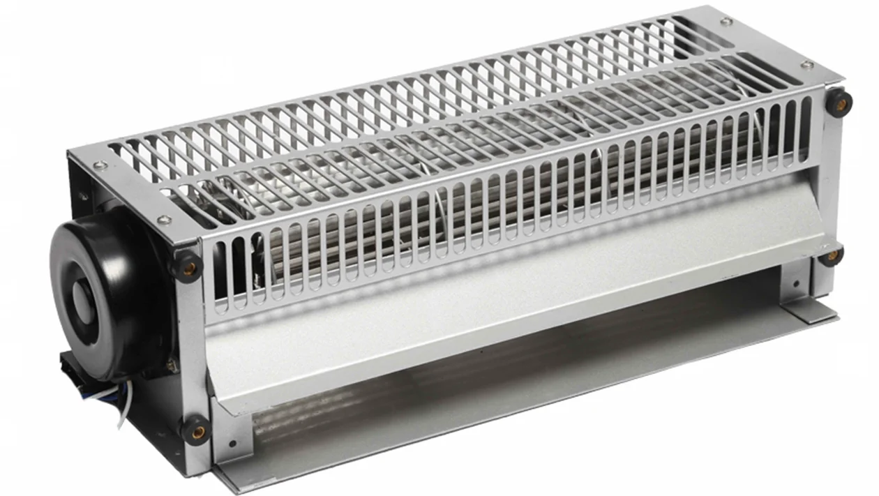 Низкий уровень шума 220V / 115V AC Тангенциальное Вентилятор 60W заказной высокая скорость вентилятора перекрестного течения с нагревателем