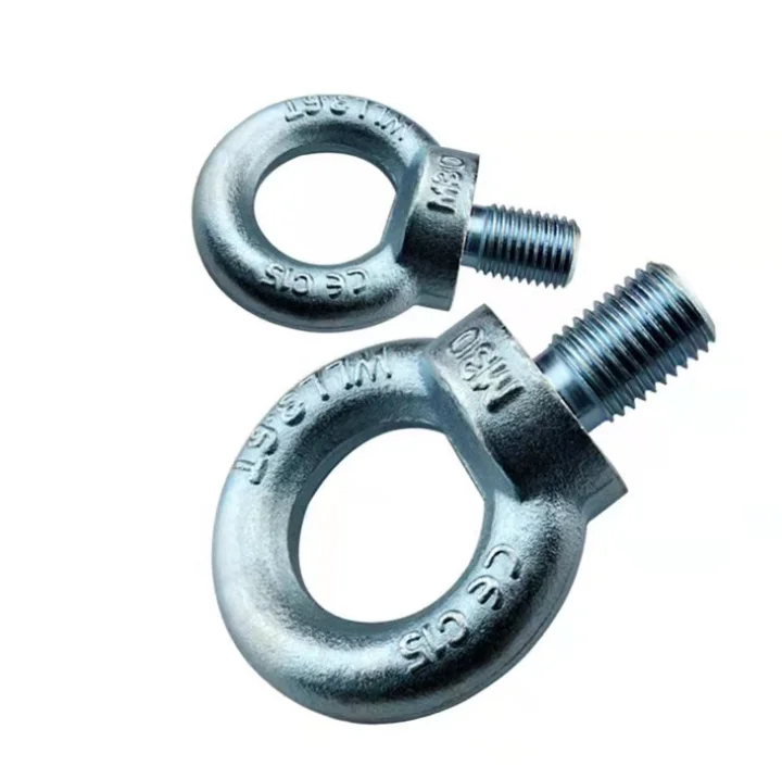 Good Selling Carbon Steel Heavy Round Swivel Snap Eye Bolt And Nut Din 582