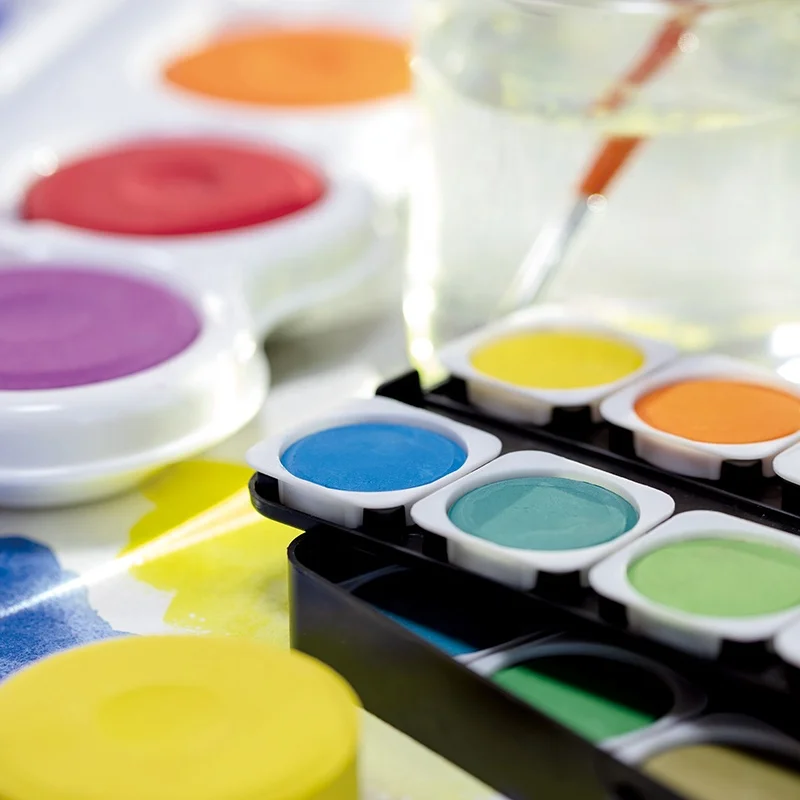 Phoenix Multicolor Eco-friendly 30ml Tube Custom Artist Painting 12Colors Watercolor Paints