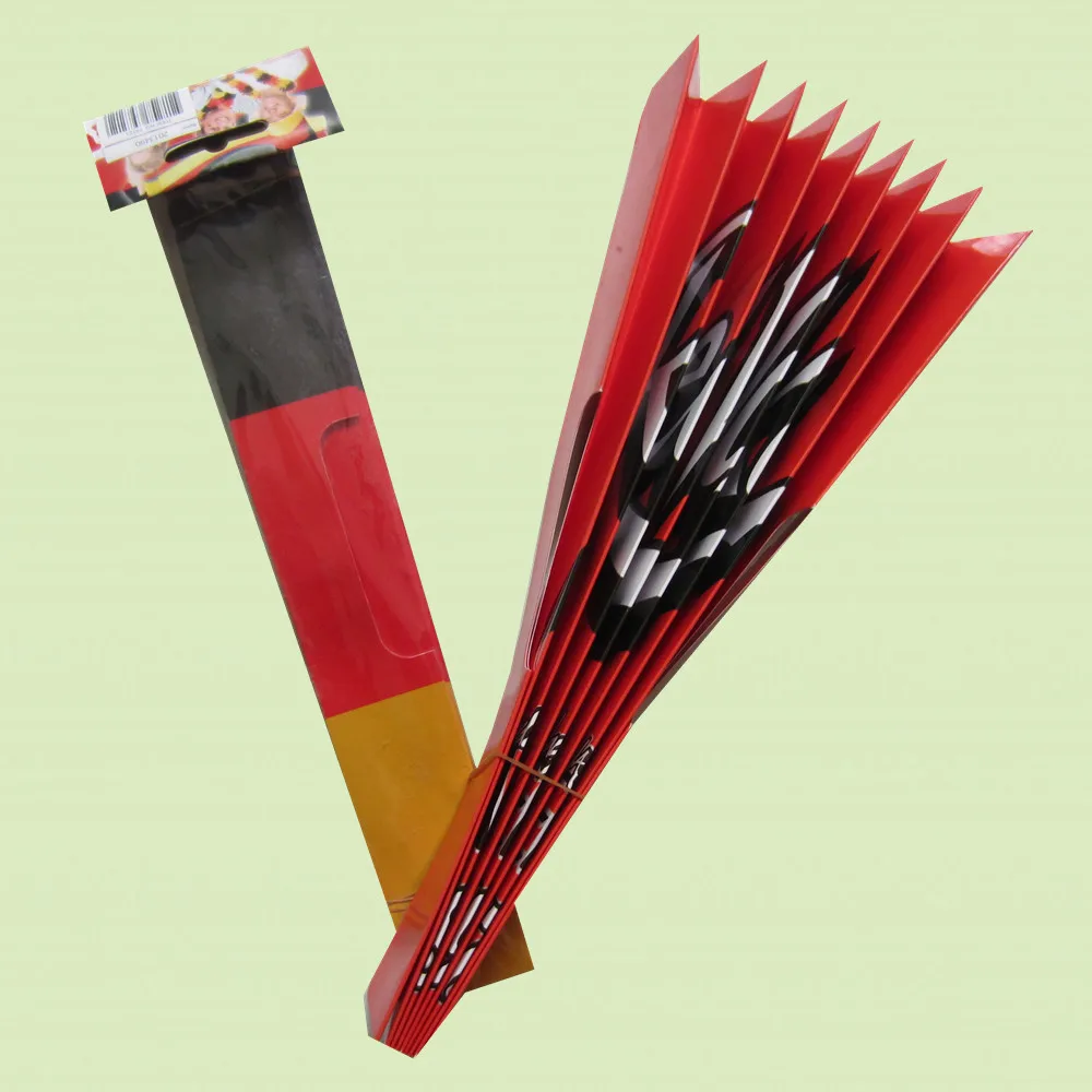 2023 Hot seller  paper foldable  Hand fan clappers banner for sports fans