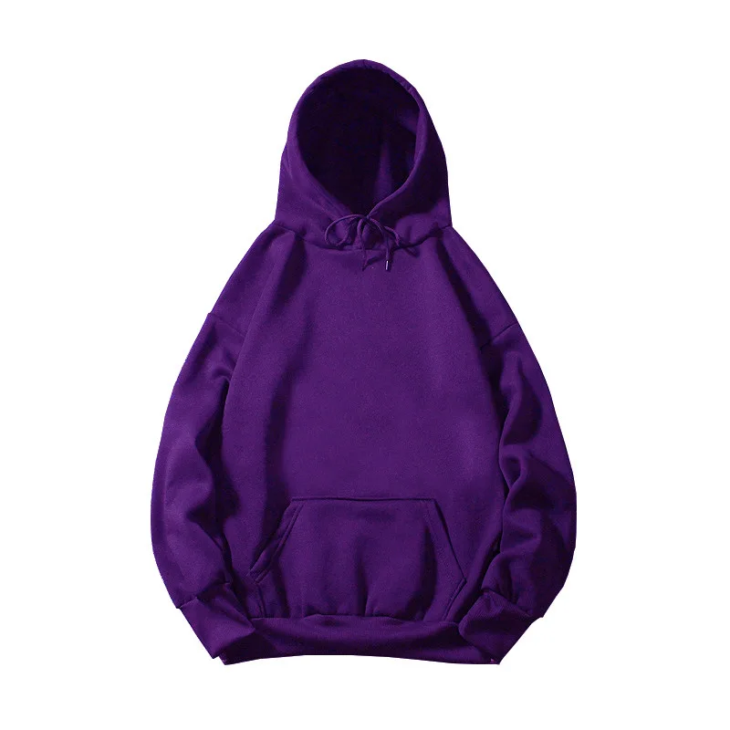 Support One Piece Custom 210g Polyester high quality sublimation Men Hoodies Men Oversize Hoodie Unisex Blank Puff Print Set