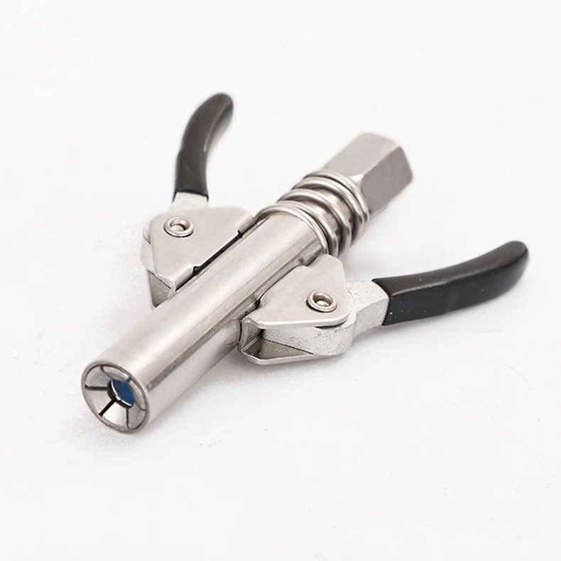 Best Selling Quick Release Grease Gun Nozzle Coupler 12000Psi Spring Loaded Grease Gun Coupler For All Grease Gun Fitting