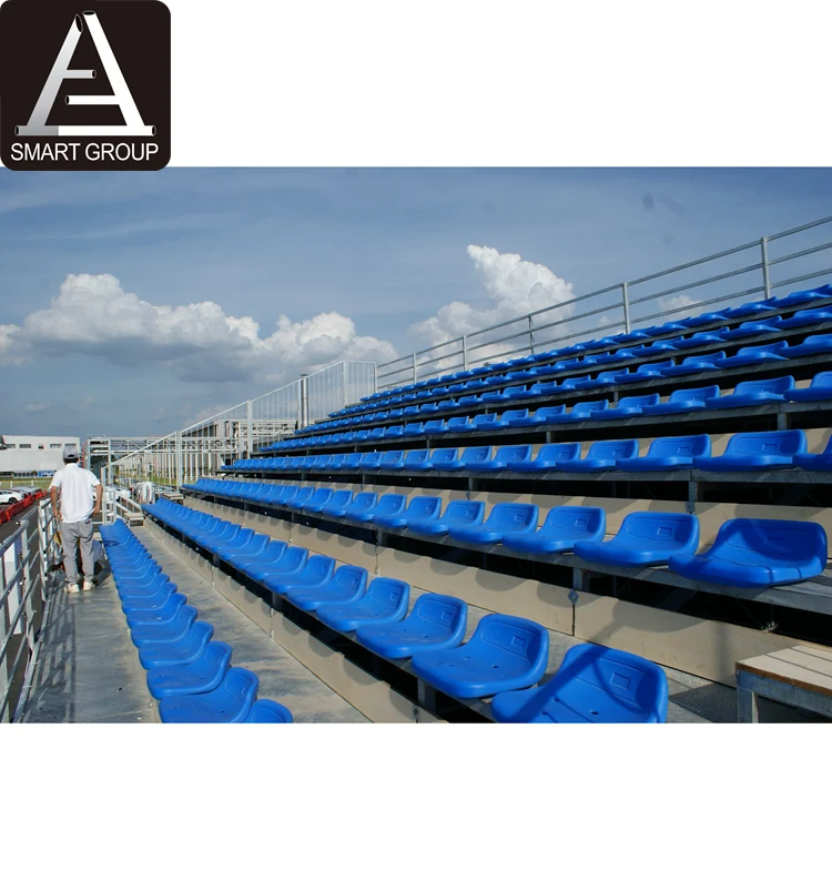 Steel Grandstand Temporary Outdoor Scaffolding Grandstand Bleachers Seating