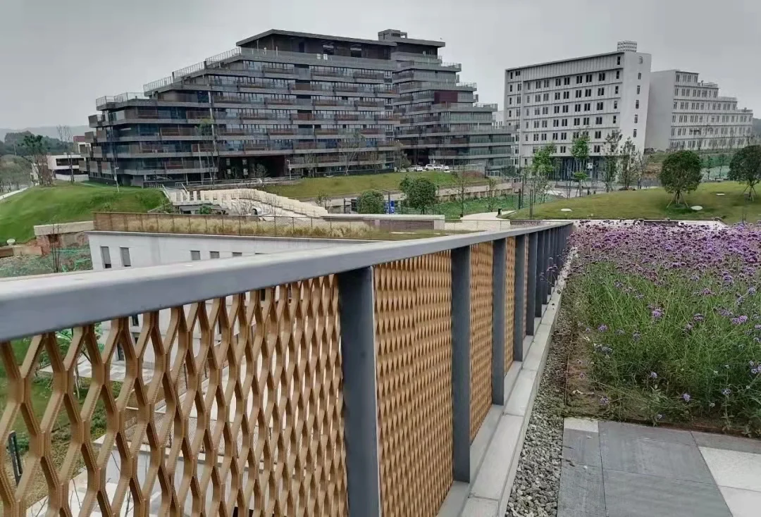 Foshan Puyang factory aluminum profile 6061 punching mesh diamond grating door walking grid aluminum mesh