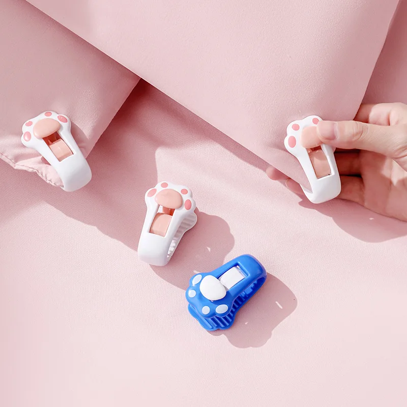 Bedroom Fastener Fixer Quilt Clamp Safety Anti Buckle Bedding Sheet Blanket Comforter For Kit Cover Gripper Quilt Holder