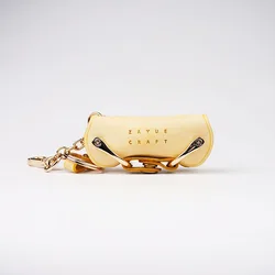 Брелок для ключей женская искусственная (-ый) веганских материалов натуральная кожаная Цепочка-держатель для ключей чехол