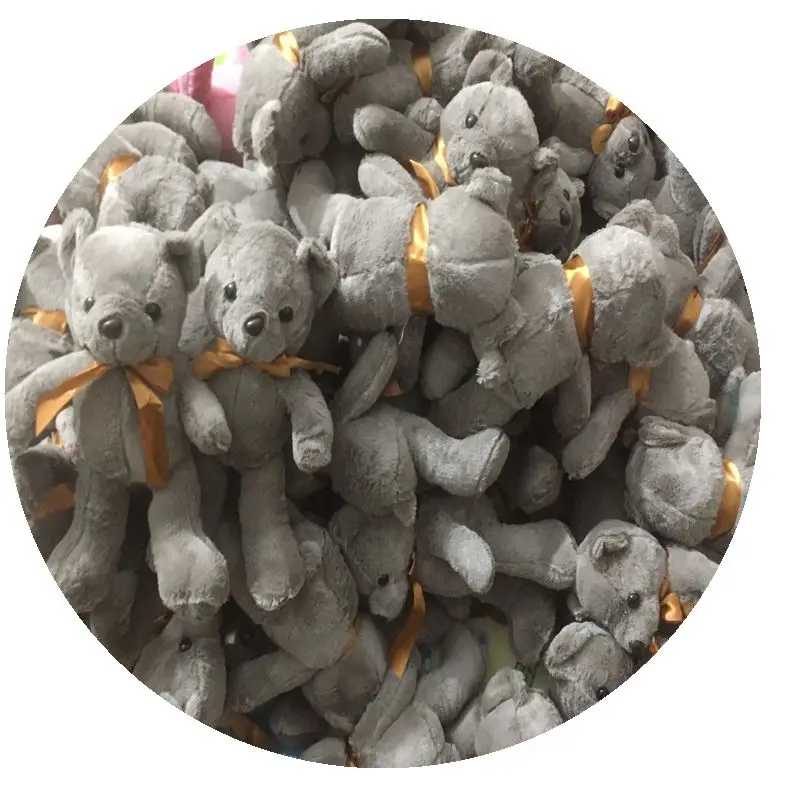 China Toy Factory Stuffed Plush Teddy Bear T shirts Wholesale Custom LOGO Cute Soft Plush Toy Brown Teddy Bear