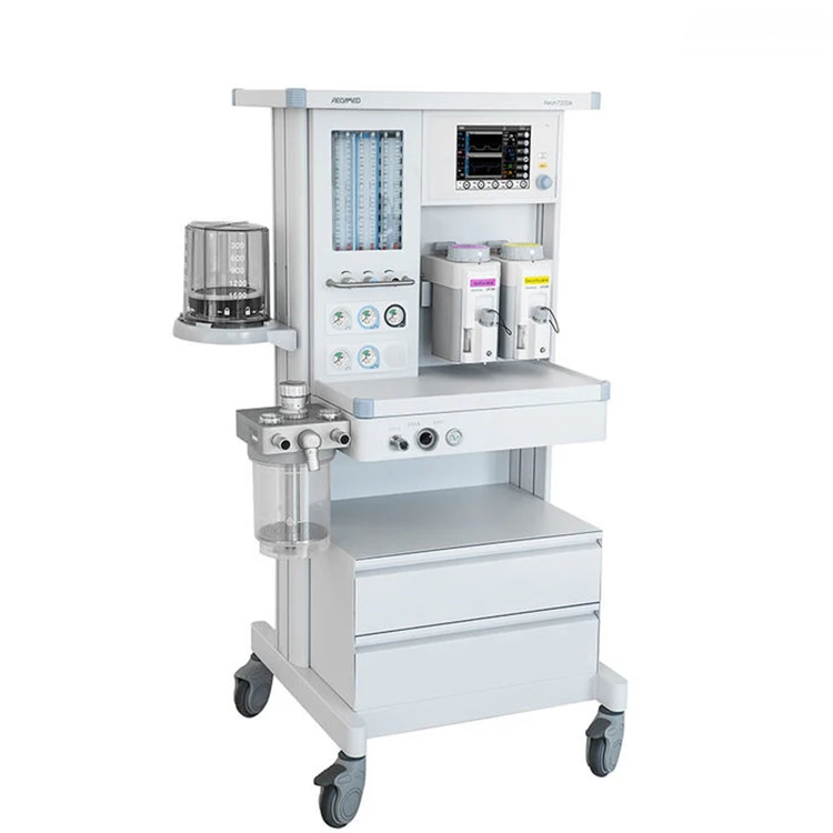 YSENMED Medicla manufacture  chinese anesthesia machine  anesthesia machine portable anesthesia machine with two vaporizer