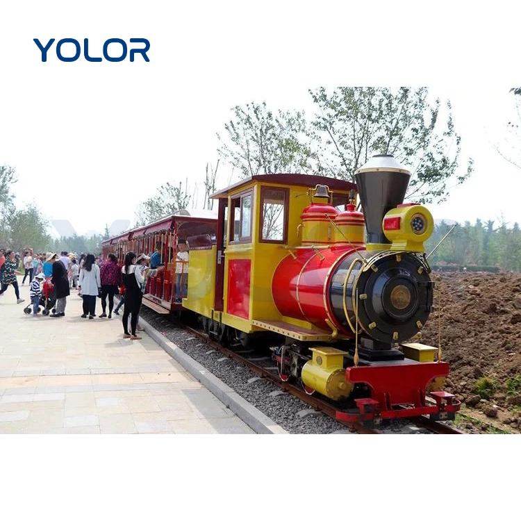 Hot Sale Large Scenic Excursion Equipment Tourist Fuel Rail Train
