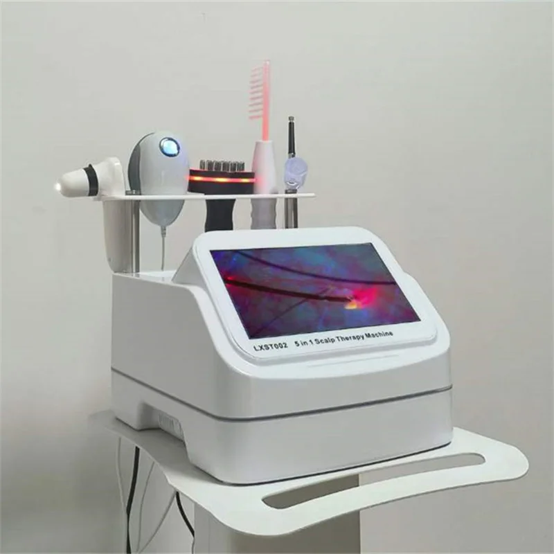 S Wholesale 5-in-1 Scalp Care Anti-Hair Loss Machine Scalp Analysis Hair Regrowth Therapy Devices For Hair Clinic Spa Salon