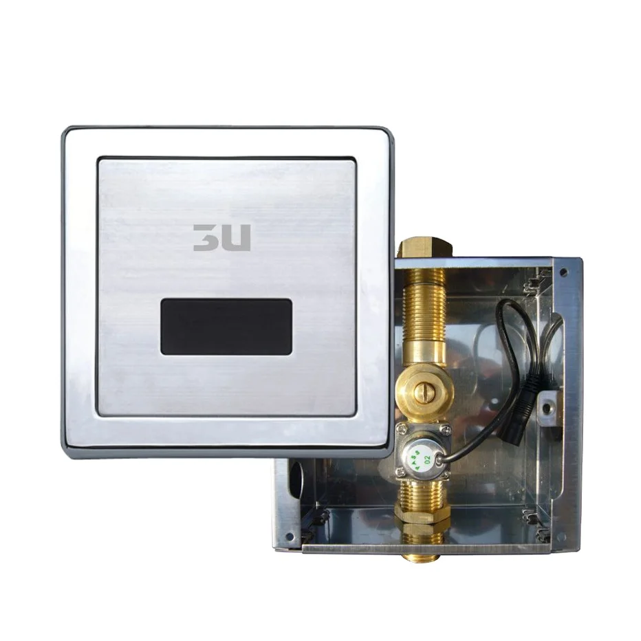 Automatic Sanitary Ware Toilet Wall Mounted Sensor Urinal with Flushing Valve
