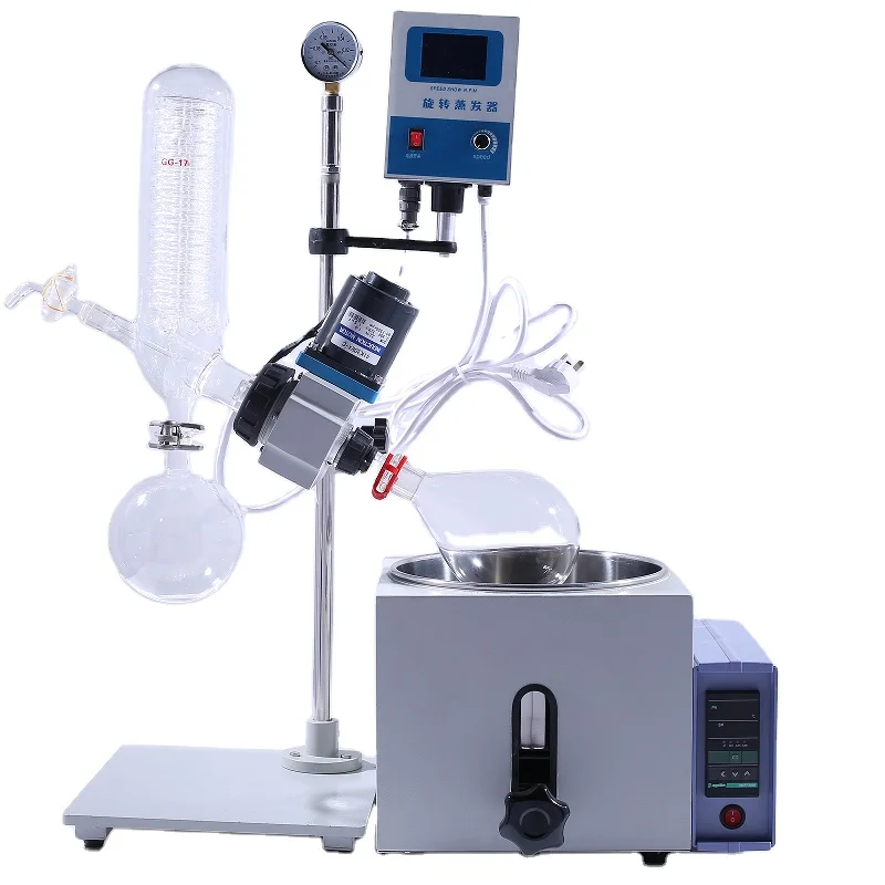 High Grade Industrial Mini Rotary Vacuum Evaporator 2L Laboratory Rotary Evaporator